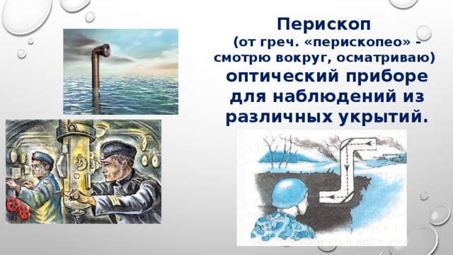 Схема работы перископа