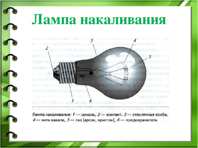 Лампа накаливания