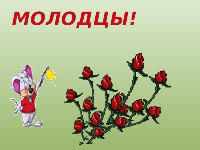 МОЛОДЦЫ! 
