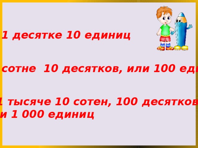 Сколько десятков в 150. Сколько десятков в тысяче. Сколько тысяч сотен десятков и единиц. 10 Единиц 1 десяток. 100 Сколько десятков.