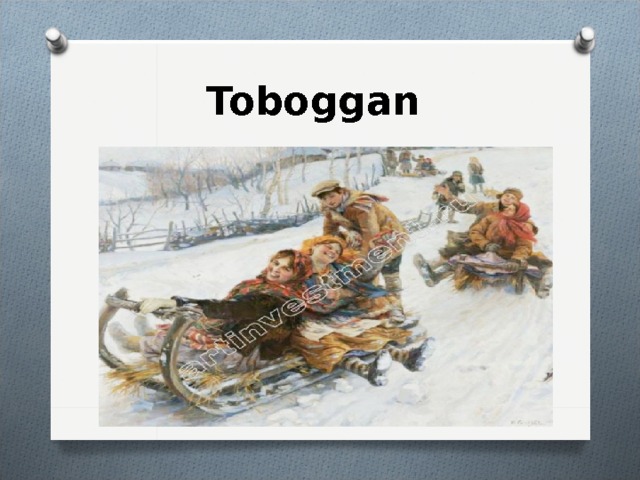 Toboggan 
