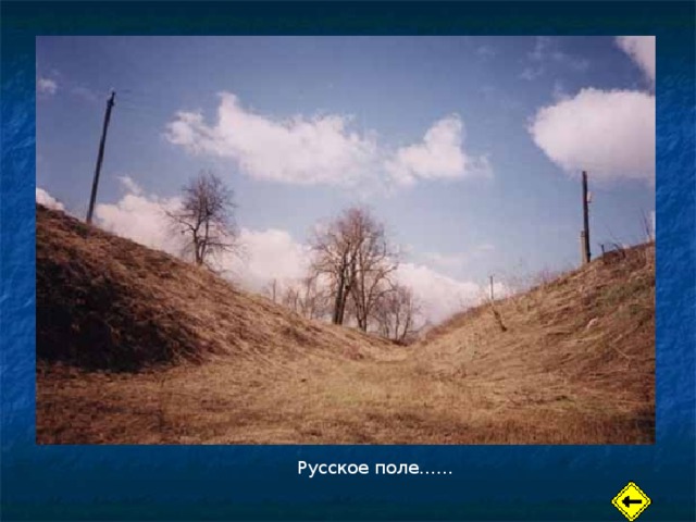 Русское поле…… 