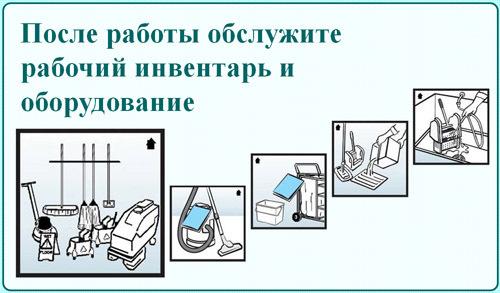 Уход за уборочным инвентарем для детей презентация
