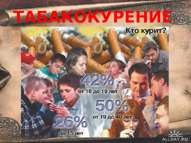 ТАБАКОКУРЕНИЕ  