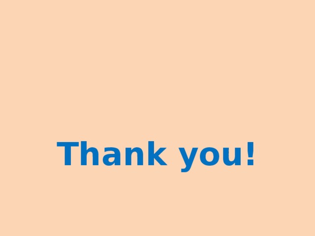    Thank you!