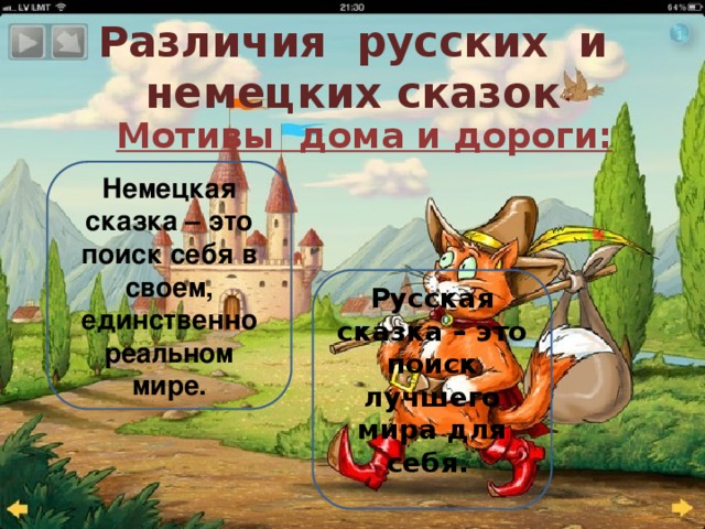 Немецкие сказки презентация