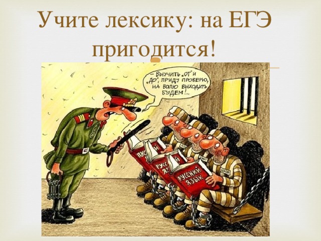 Учите лексику: на ЕГЭ пригодится!