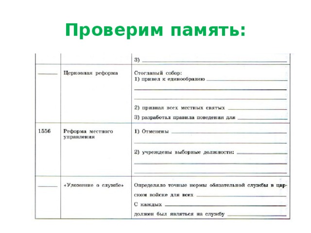 Проверим память: 