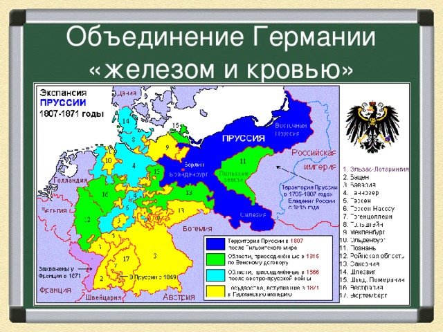 Проект объединение германии