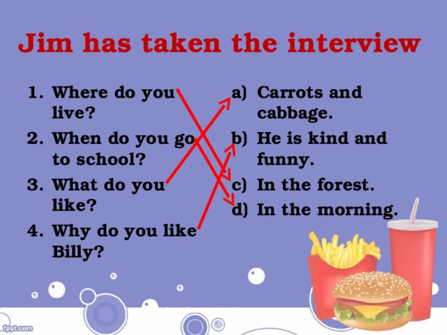 Jim has taken the interview