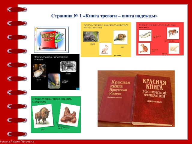 Страница № 1 «Книга тревоги – книга надежды»
