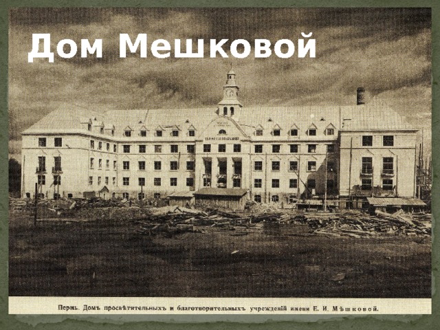 Дом Мешковой 