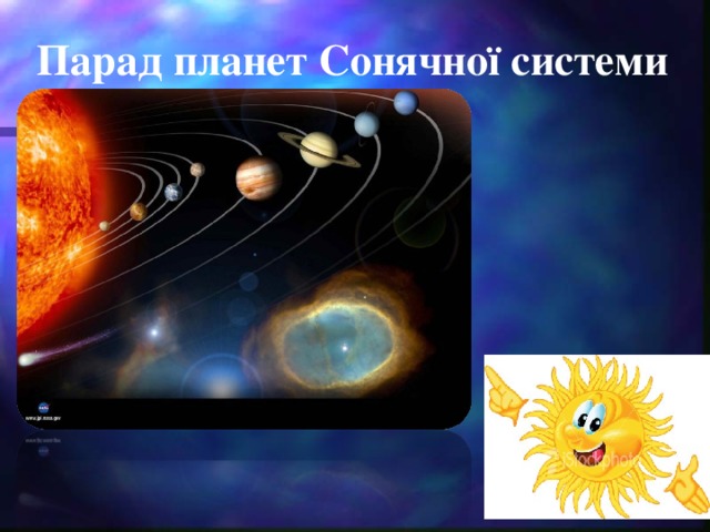 Парад планет Сонячної системи