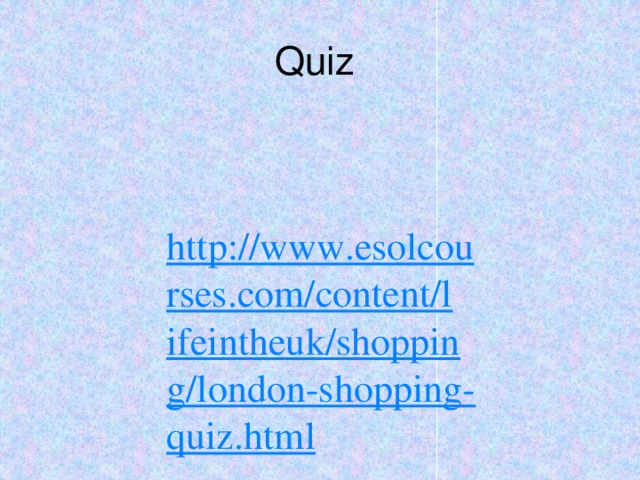 Quiz 