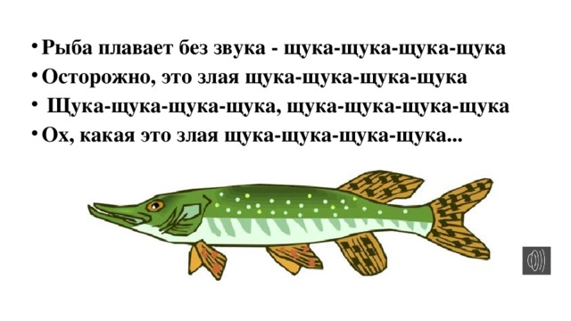 На рисунке изображена щука и окунь длина