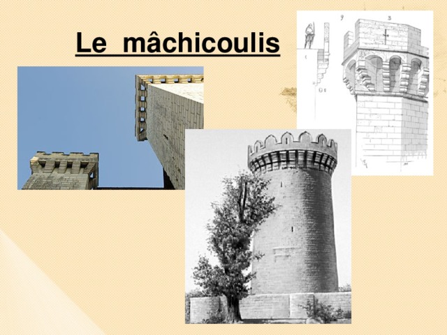 Le mâchicoulis 
