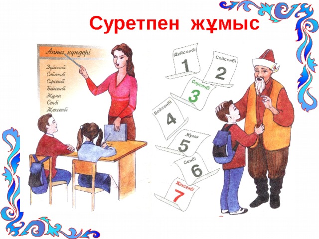  Суретпен жұмыс 