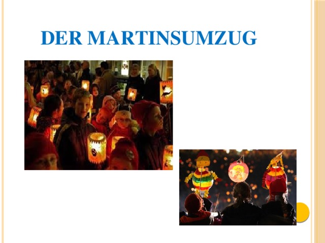 der Martinsumzug 