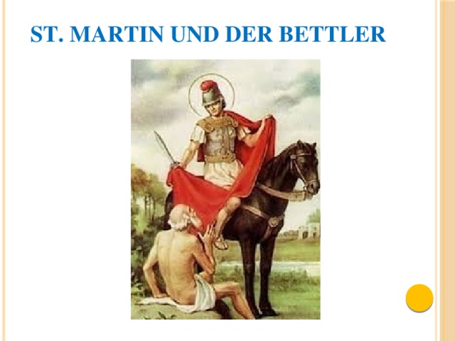 St. Martin und der Bettler 