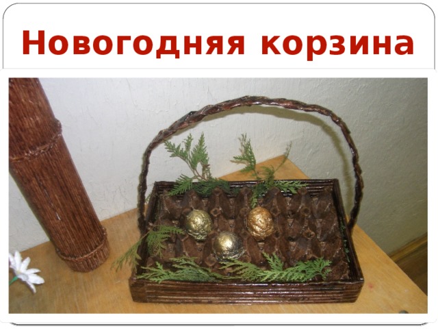 Новогодняя корзина
