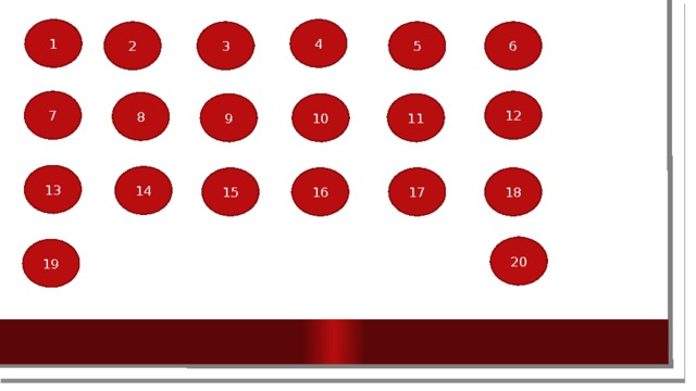 1 4 6 5 2 3 7 12 8 11 9 10 13 14 15 16 17 18 20 19 