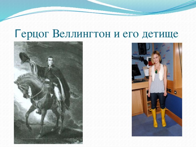 Г ерцог Веллингтон и его детище