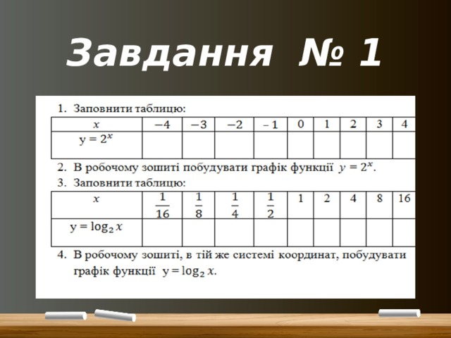 Завдання № 1 