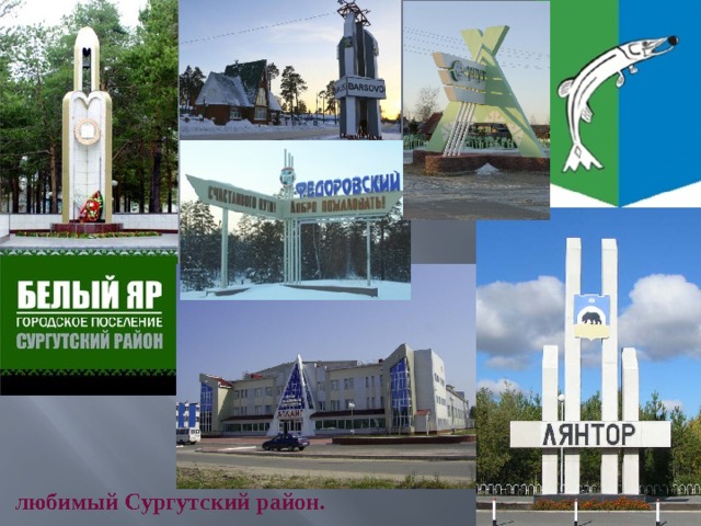 любимый Сургутский район. 