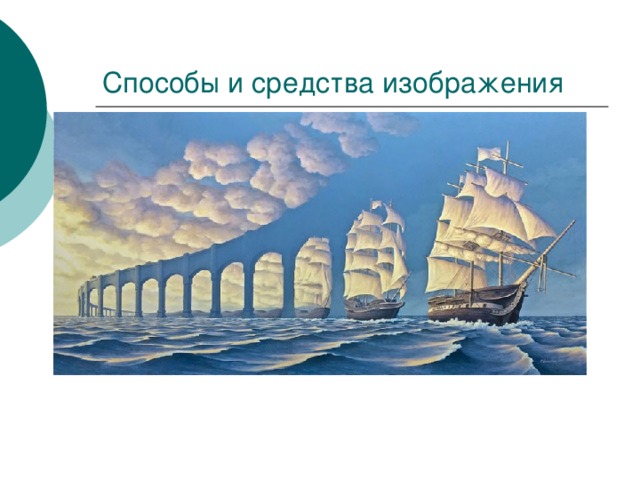 Способы и средства изображения 