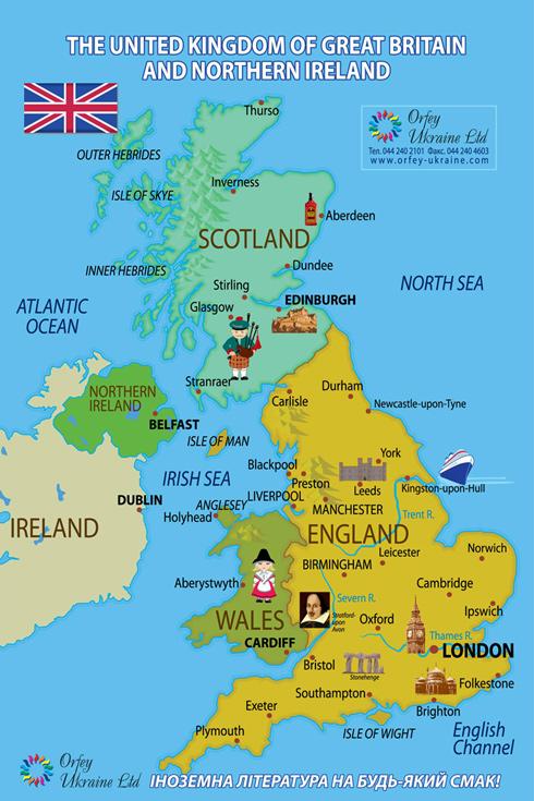 Some facts about the UK (Northern Ireland+ England)