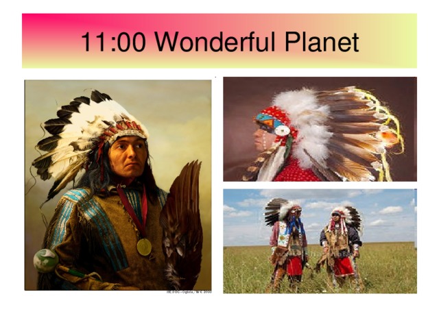 11:00 Wonderful Planet 