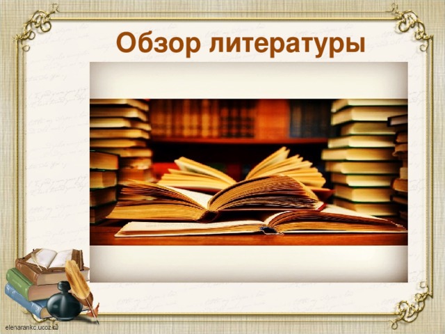 Обзор литературы