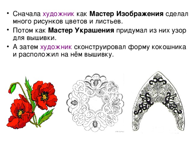 Мастер изображения и мастер украшения