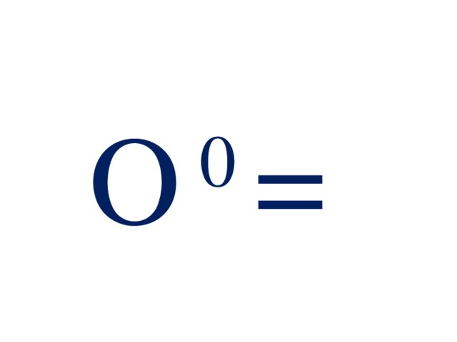 О 0 = 