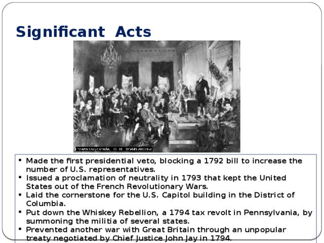 Significant Acts