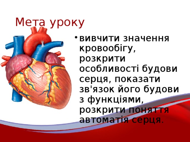 Мета уроку