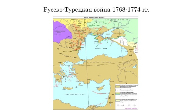 Русско-Турецкая война 1768-1774 гг. 