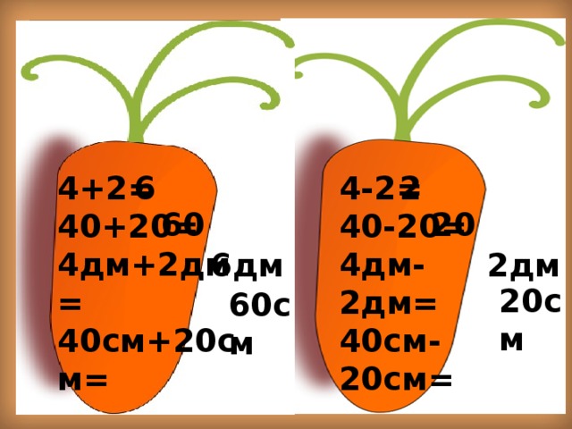 4 дм 4 м что больше. 4дм2. 40 Дм. 40см 4дм. 20см 2дм.