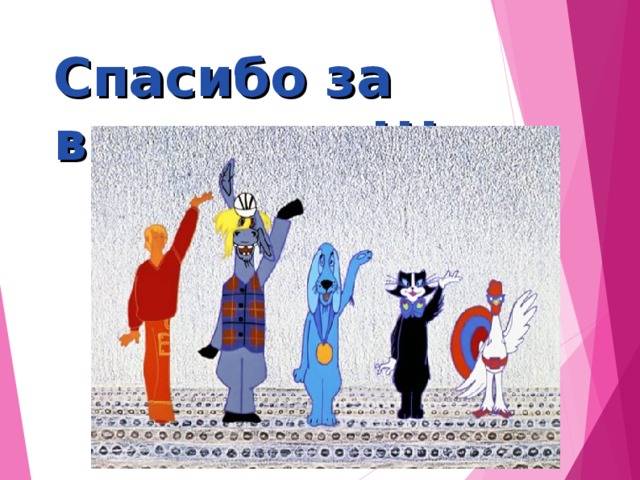 Спасибо за внимание !!! 