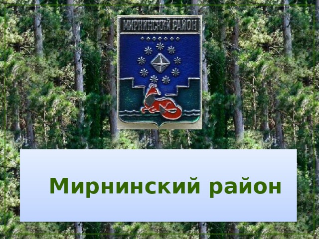 Мирнинский район 