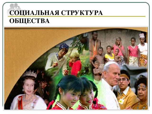 СОЦИАЛЬНАЯ СТРУКТУРА ОБЩЕСТВА 