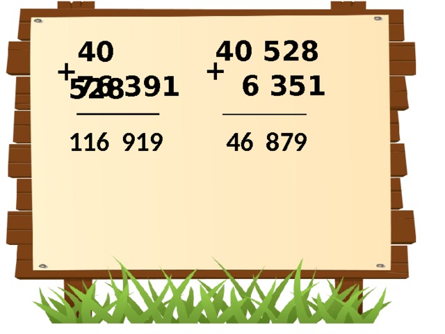 40 528  40 528 + + 6 351 76 391 116 919  46 879 