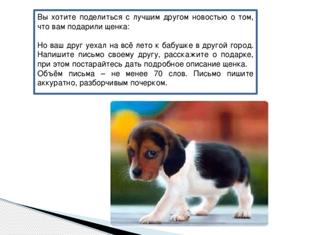 Из группы слов составь и запиши предложение согласно схеме найды щенята собаки маленькие у родились