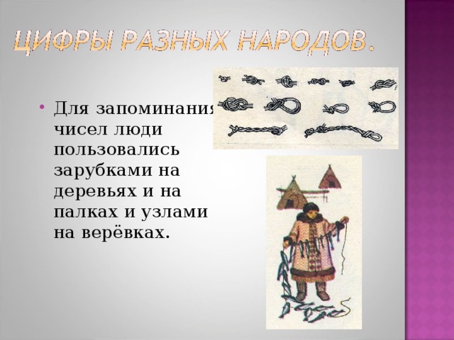 Цифры народов мира проект