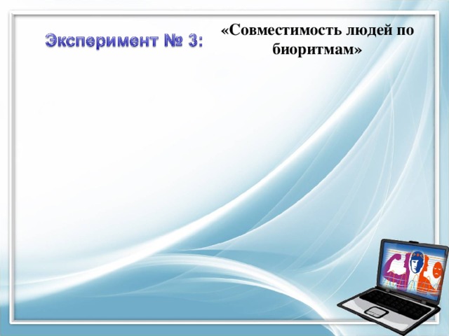 «Совместимость людей по биоритмам»