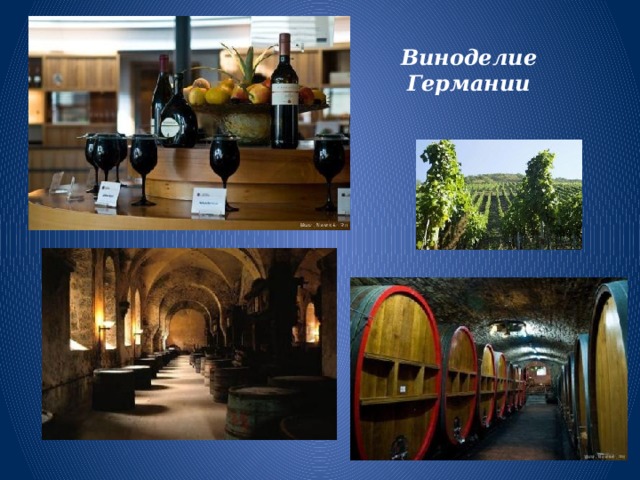 Виноделие Германии 