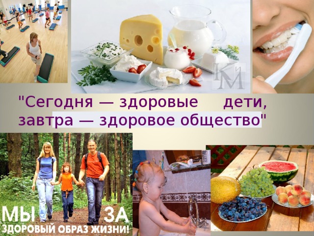 Проект здоровое общество