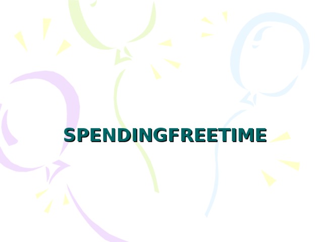 SPENDINGFREETIME 