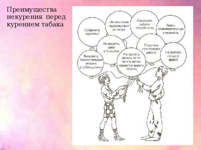 Преимущества некурения перед курением табака 