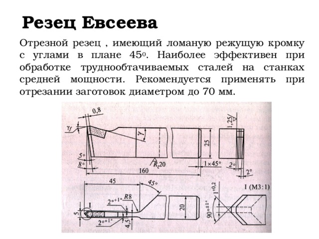 Чему должен быть равен угол в плане у широкого резца при обработке конуса